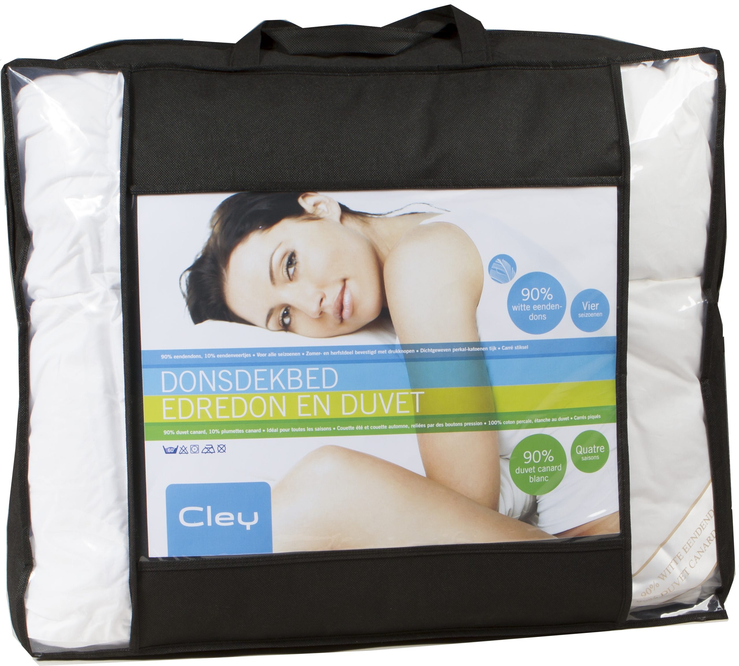 Edredón 4 estaciones - 90% plumón de pato