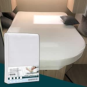 Queensbed molton waterdichte matrasbeschermer